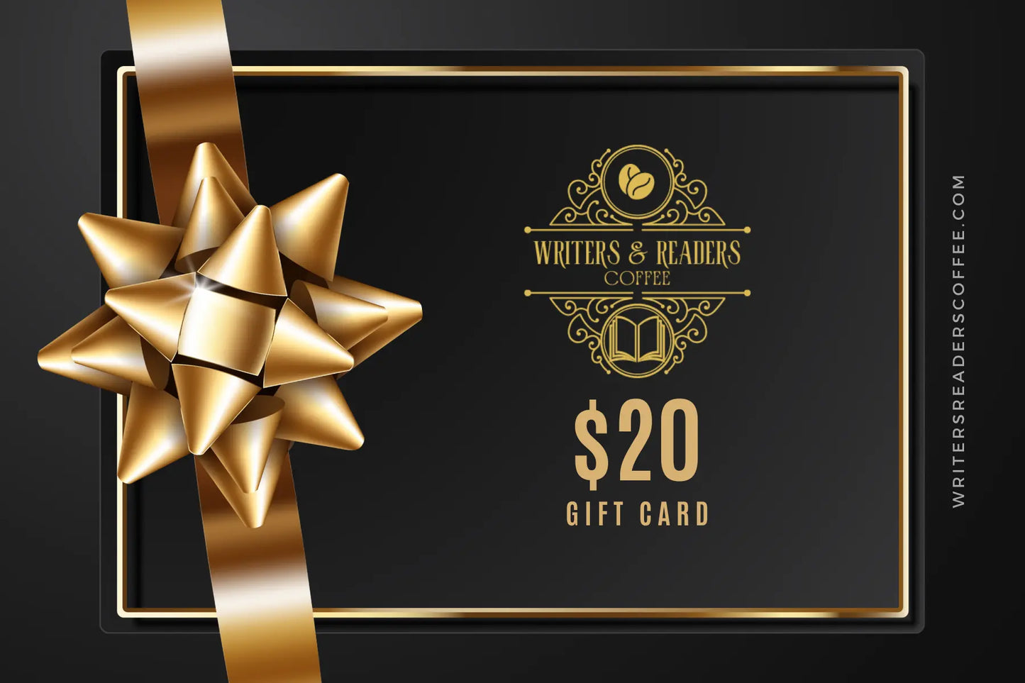 $20 Gift Card - bookish coffee - literary inspired blends