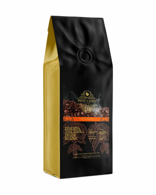 Writers & Readers Coffee Prose Blend bookish fiction coffee bag